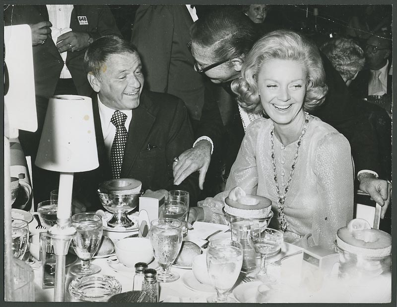 Frank Sinatra and Barbara Marx Original Photograph