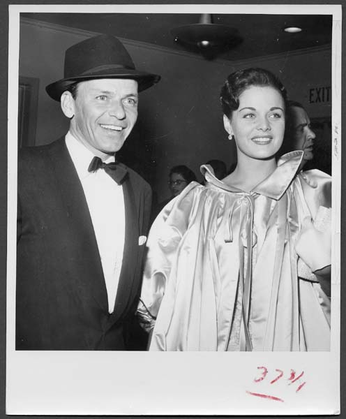 Frank Sinatra Anastasia Film Premiere Original Wire Photograph