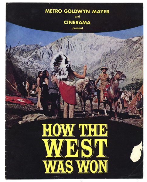 How the West Was Won Movie Premiere Press Book