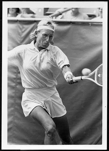 Martina Navratilova 1992 US Open Original Photograph