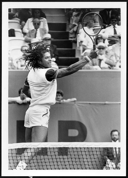 Yannick Noah 1983 French Open Original Photograph