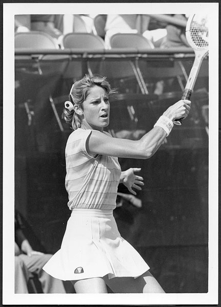 Chris Evert 1982 US Open Original Photograph