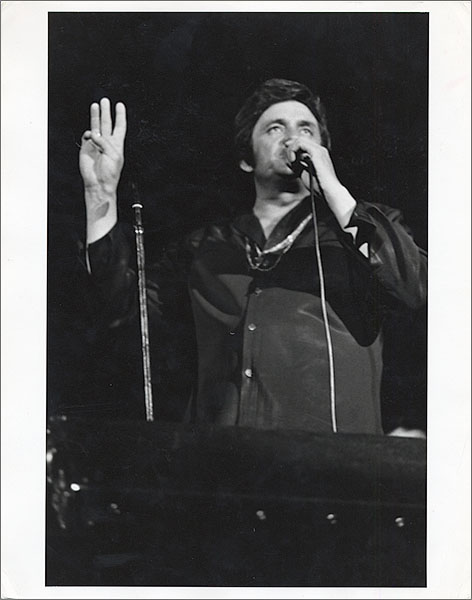 Johnny Cash Original Photograph (11 X 14)