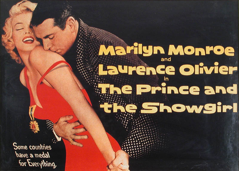 Marilyn Monroe The Prince and the Showgirl Vintage Reproduction Movie Poster