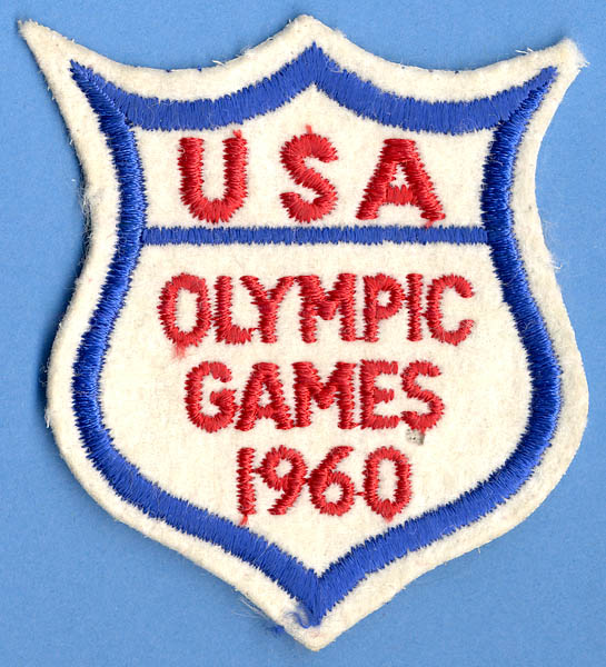 Original 1960 Summer Olympic Games Official USA Judges Patch