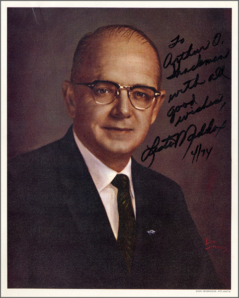 Lester Maddox Signed & Inscribed Photograph