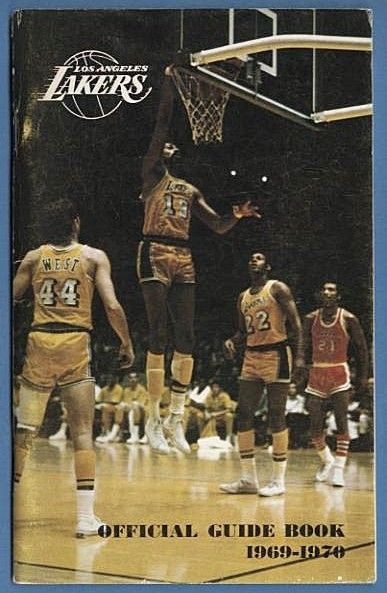 1969-1970 Los Angeles Lakers Yearbook
