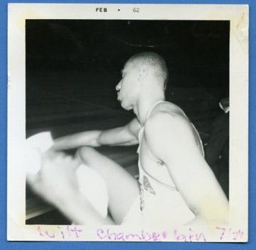 Wilt Chamberlain Historic 1962 Original Snapshot Photograph