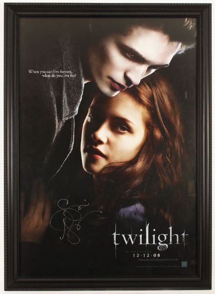 2008 Twilight Original Movie Poster Signed by Author Stephanie Meyer