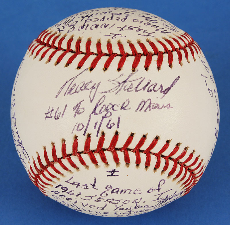 Honda hit run throw signed baseball #7