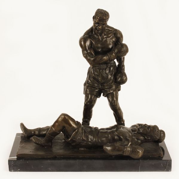 Cassius Clay Over Sonny Liston Limited Edition Bronze Sculpture