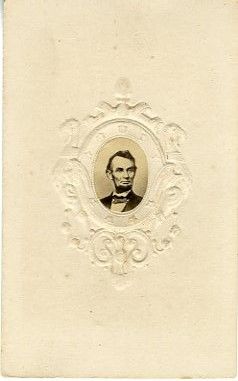 1864 President Abraham Lincoln CDV Photograph