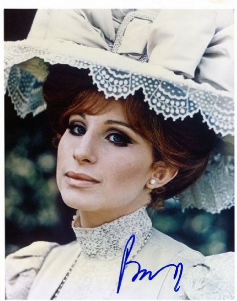 Barbra Streisand Signed Photograph