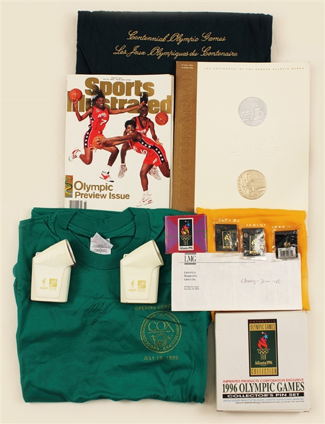 1996 Summer Olympics Opening Ceremony Tickets and Gift Bag
