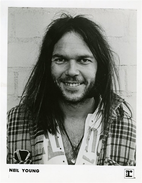 Neil Young Vintage Original Reprise Records Publicity Photograph