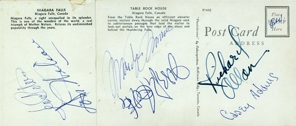 Marilyn Monroe & Niagara Cast Signed Film Archive (1953)