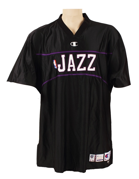 Vintage Original Karl Malone Worn Utah Jazz Shooting Jersey 