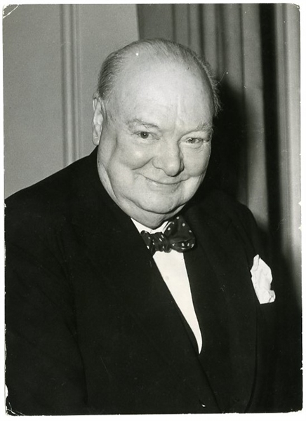 Winston Churchill Original Photograph