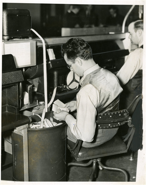 1936 New York Stock Exchange Original Photograph 