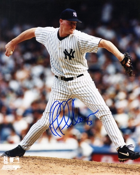 Jeff Nelson (NY Yankees) Signed Photograph