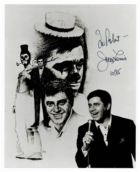 Jerry Lewis Signed & Inscribed Photograph