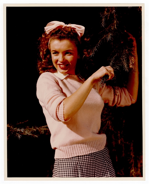 Marilyn Monroe Original Stamped Photograph