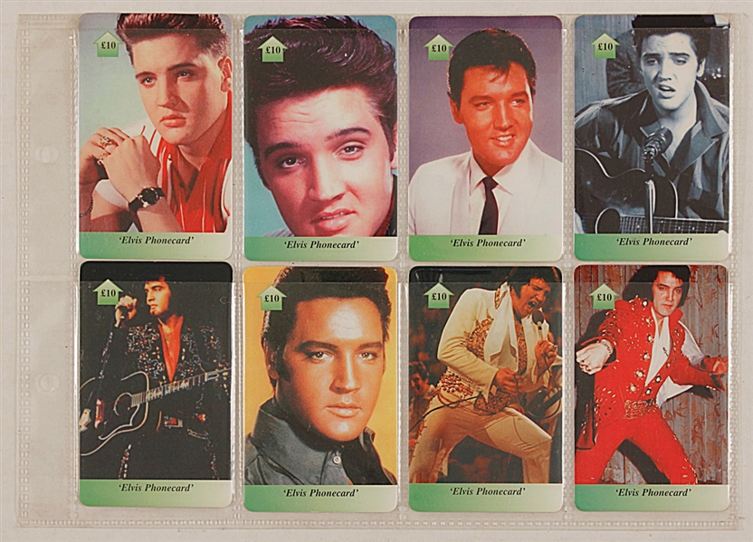 Elvis Presley UK Phonecard Collection