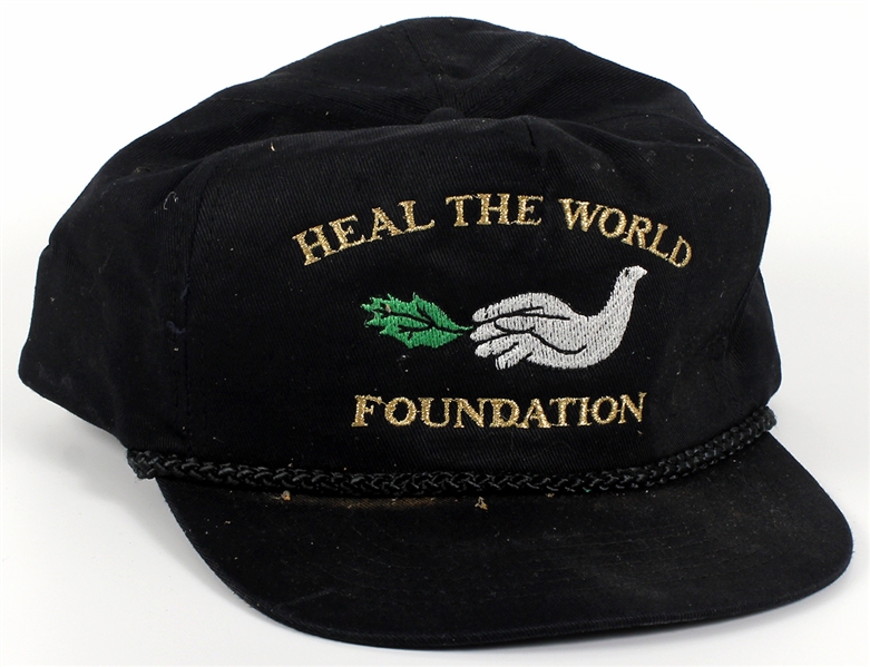 Michael Jackson Personally Owned Heal The World Foundation Hat