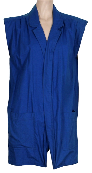 Liza Minnelli Owned & Worn Blue Sleeveless Jacket