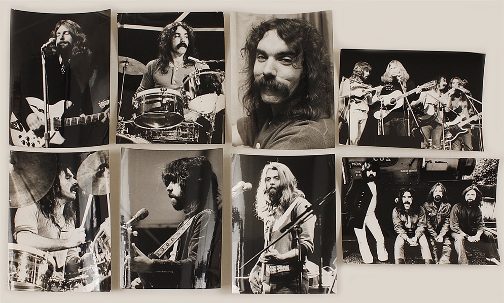 The Byrds Original Stamped Photographs
