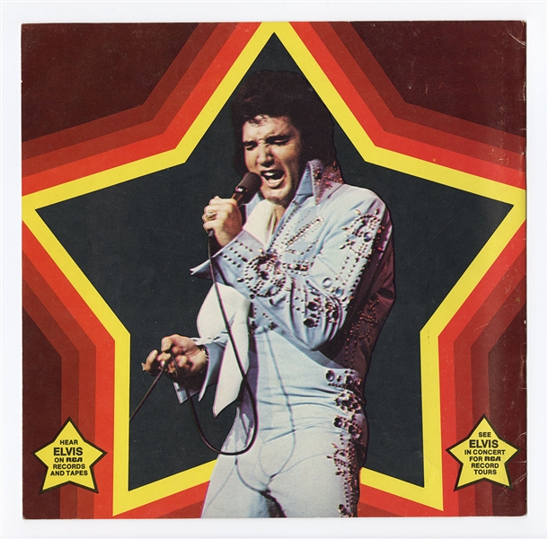 Elvis Presley Original Special Photo Folio Concert Edition Volume 5 Program