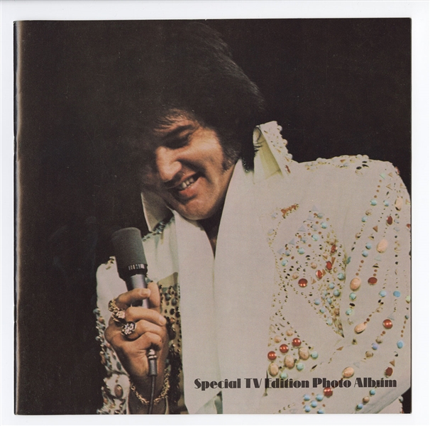 Elvis Presley Original Special TV Edition Photo Album Program