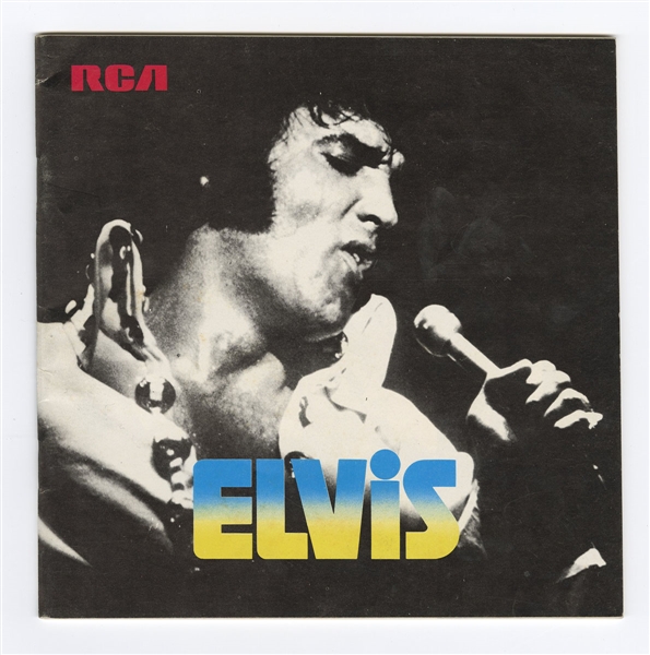 Elvis Presley Original RCA Japanese Record Catalog Booklet