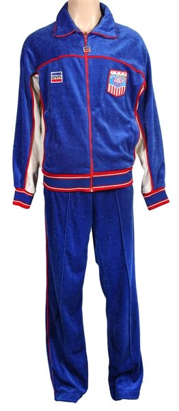 1984 Olympics Participant Worn Running Suit