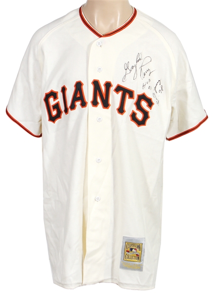 Gaylord Perry Signed & Inscribed San Francisco Giants Jersey