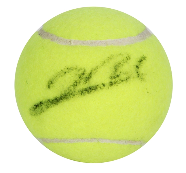 James Blake Signed Tennis Ball