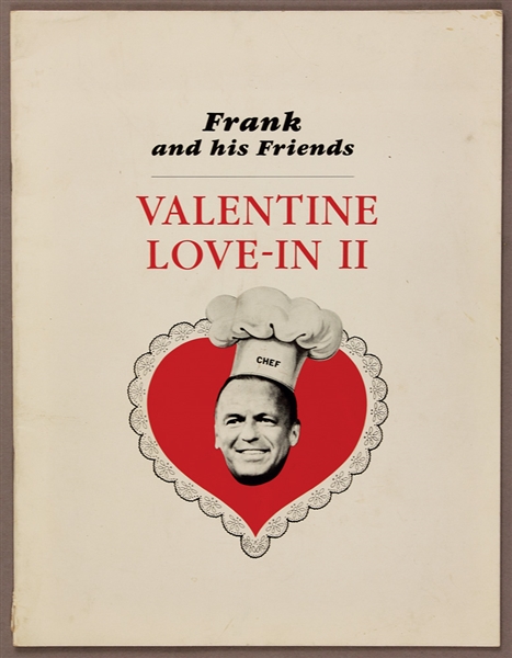Sammy Davis, Jr. Personal Frank and his Friends, Valentine Love-In II Concert Program