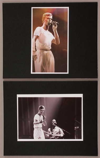 David Bowie Original Lee & Lesser Stamped Photographs