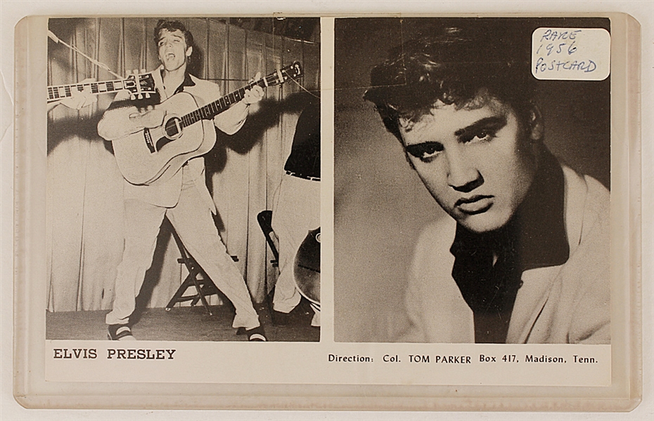 Elvis Presley Rare 1950's Picture Postcard