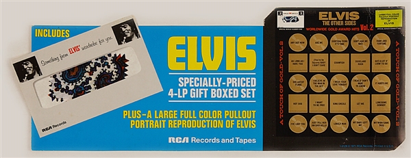 Elvis Presley A Touch of Gold RCA Gift Box Display