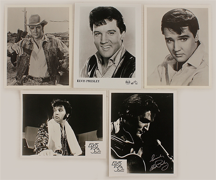 Elvis Presley Original Promotional Photographs (5)