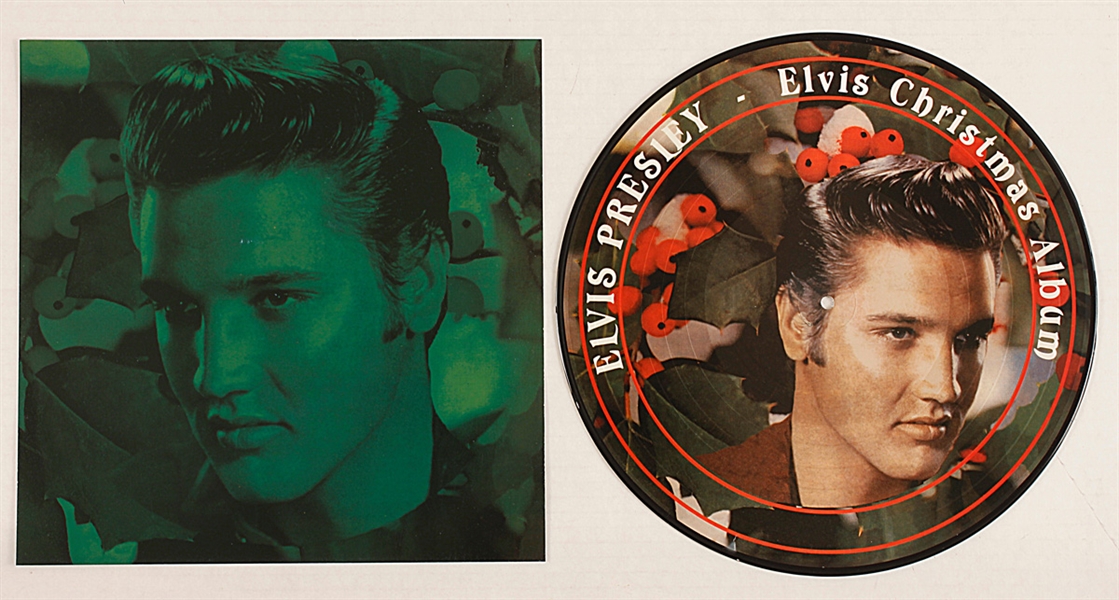 Elvis Presley Elvis Christmas Album Picture Vinyl and Insert