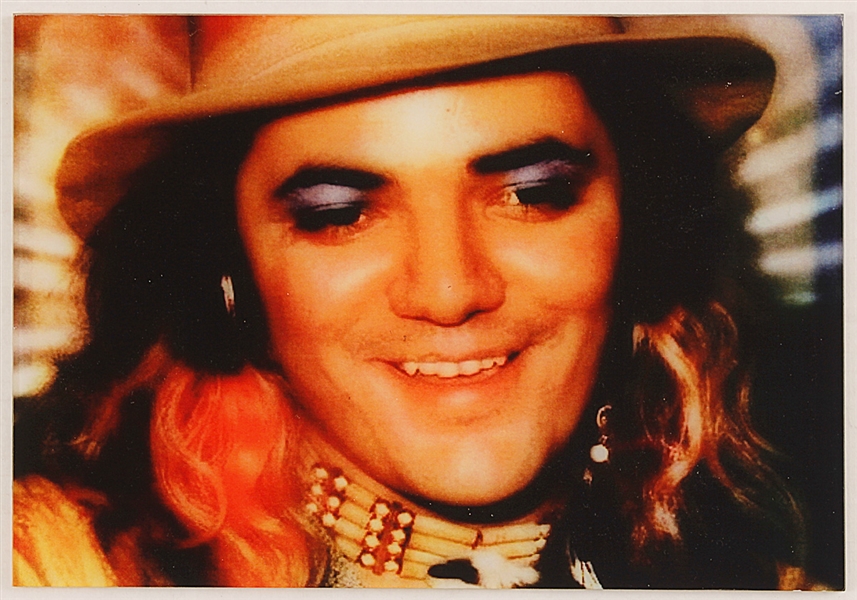Tommy Bolin Original Mounted Photograph with Tommy Bolin C.D.