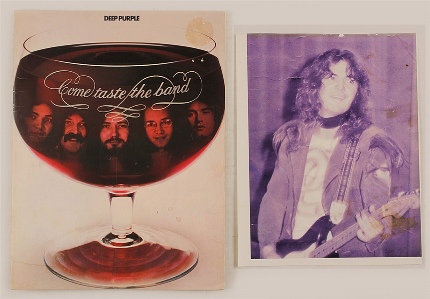 Deep Purple and Tommy Bolin Original Concert Collection
